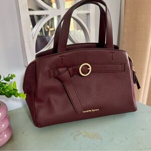 Nanette Lepore Deep Red Satchel